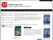 Tablet Screenshot of momentumpress.net